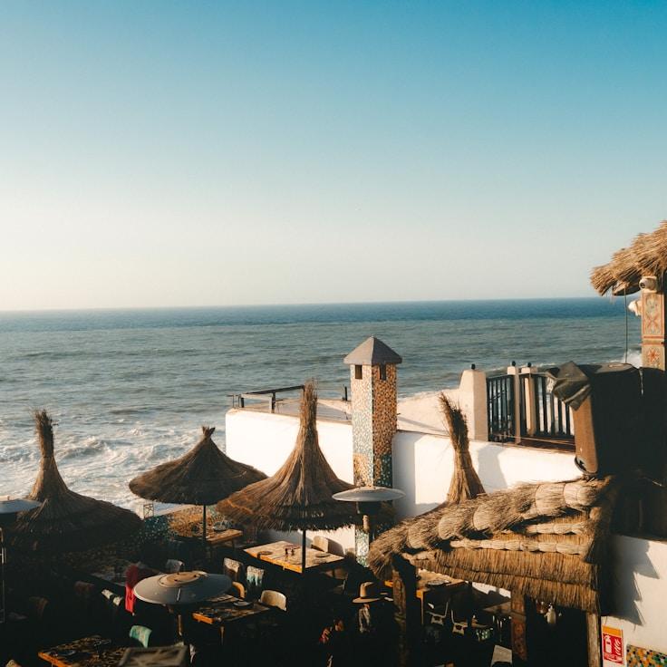 Outdoor terrace seating suitable for families in Lisbon